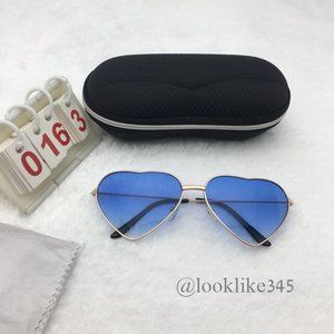 Heart-shaped Retro Vintage Sunglasses
